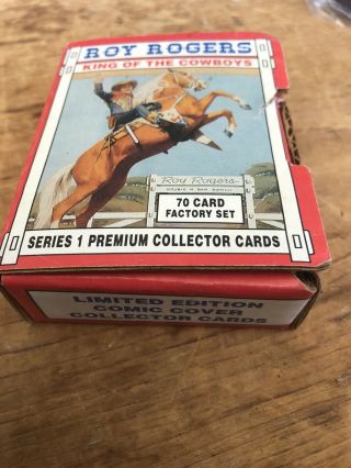 Vintage Roy Rogers King Of The Cowboys Series 1 Set 70 Cards