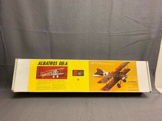 Vintage Sterling Albatros Dii - A Wood Model Kit See Photos