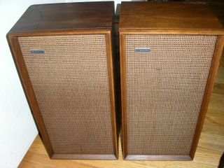 Vintage Scott S - 15 Ten Inch 3 - Way Speaker Systems