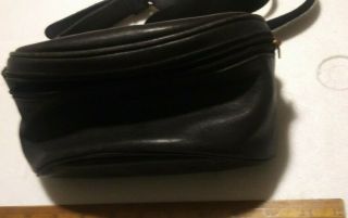 Coach Vintage Belt Bag Fanny Pack Black Glove Tanned Leather No.  F7b - 0515