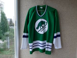 Ravens Hockey Jersey Ccm Vintage Usa Nhl Green Shirt