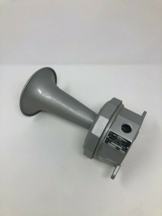 Vintage Benjamin Brand N8546 / 115v Industrial Signal/siren/break Bell