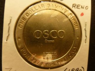 Osco Stores Reno Nevada $1 Route Token