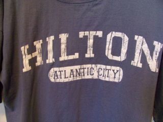 Hilton Casino,  Atlantic City,  Jersey,  Xl Size T - Shirt