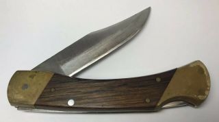 Vintage Schrade Usa Uncle Henry Lb - 7 Lockback Folding Hunter Pocket Knife 028921