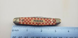 Kutmaster Purina Three Blade Pocket Knife USA 3