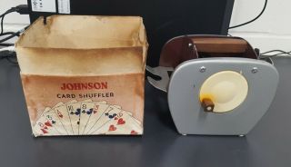Vintage Nestor Johnson Card Shuffler No.  50 In