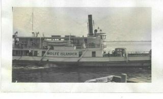 Wolfe Island Ferry C.  1920 