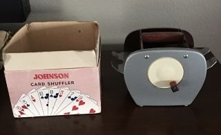 Johnson Vintage Card Shuffler