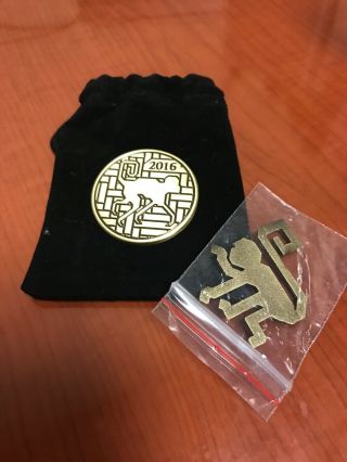 Haakasan Las Vegas Nightclub Chinese Year 2016 Coin With Charm - & Rare