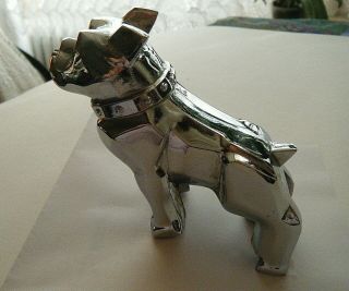 Vintage Chrome MACK Bulldog Hood Ornament Design patent 87931 3