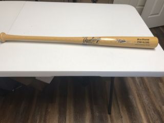 Braves Ryan Klesko Hand Signed Autographed Rawlings Vintage Bat - Auto