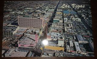 Las Vegas Nevada Fremont Street Vintage Postcard 60s Bird 