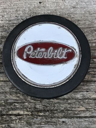 Vintage Peterbilt Horn Button Emblem Rare 1960’s 1970’s