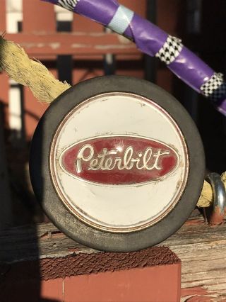 Vintage Peterbilt Horn Button Emblem Rare 1960’s 1970’s 2