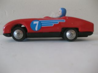 Vintage Friction Tin Toy Race Car Made In China 2