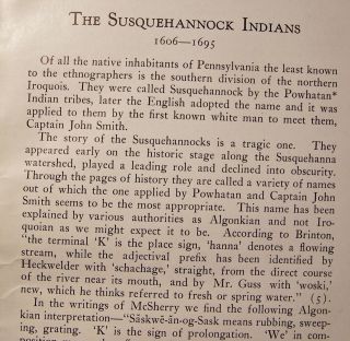 Susquehannock Indian Excavations 1936 at Safe Harbor Dam Pa.  130 Illustrations 3