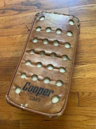 Vintage Copper Gm9 Hockey Goalie Blocker - Right - Hand