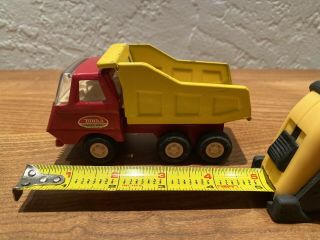 Vintage Classic 5” Tonka Toy Red Dump Truck Part 55010