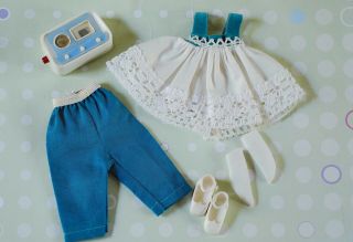 Vintage Tiny Betsy Mccall Complete 9153 Tv Time Plus White Shoes & Socks