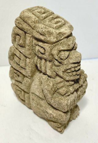 Carved Stone / Pottery Native Artifact Figurinen Statues Aztec Mayan Or African