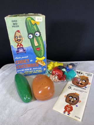 Hasbro Cooky The Cucumber W/ Mr Potato Head Vintage 1966