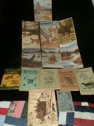 Vintage Trapping Books From The 1950 