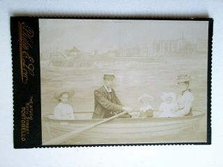 Victorian Family In Boat Studio Prop - Cab Photo By Philip E.  Low,  Portobello