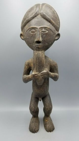 Ashanti Carved Wood Figure Ghana Baule Cote D 