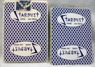 Vintage Stardust Hotel Casino Las Vegas Deck Of Playing Cards Pinochle Deck