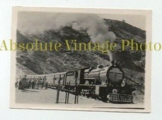 Old Railway Photograph Nwf / North West Frontier / Afghanistan Vintage 1930s