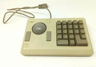 Vintage Assimilation Ap07055 Trackball Keyboard For Apple Macintosh Computers