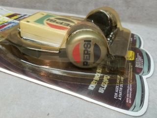 Vintage 1982 Pepsi Cola Transistor Radio and Headphones in Package. 3