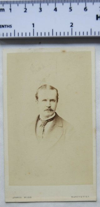 1865 Carte - De - Visite James Mudd,  Manchester - Gentleman