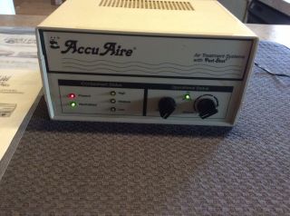 Vintage Accu Aire Air Treatment Systems With Puri - Stat -