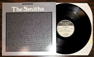 Vintage Alt Rock Lp The Smiths The Peel Sessions 1988 Strange Fruit Bbc Uk Vg,  J