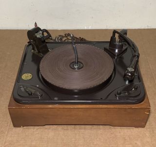 Vintage Garrard Rc88 / 4 Stereo Turntable With Base
