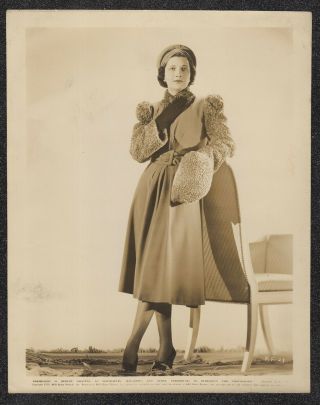Lqqk Vintage 1939 Photo,  Unknown Movie Actress 56