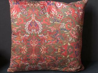 Rare Ralph Lauren Galahad Decorative Bed Pillow Sham Vintage Paisley Medieval