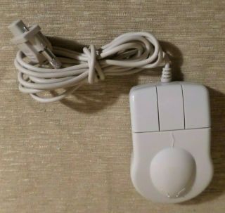 Rare Tandy Ibm Compatible Computer Serial Mouse Vintage With Mouse Shape Design
