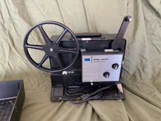Vintage Sears Easi - Load 8mm Movie Projector Well & Good Bulb