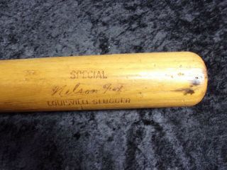 Vintage Nellie Fox Louisville Slugger H & B 125s Store Model Baseball Bat 34 B73