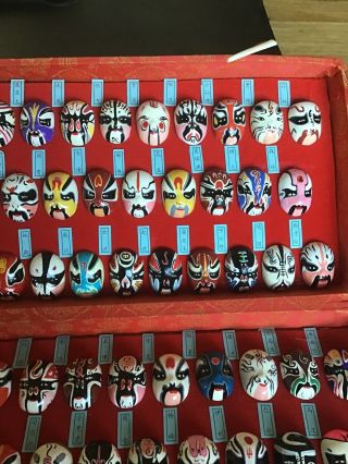 THE ART China Beijing Opera Types Of Facial Makeup In Operas 88 Masks Kabuki 3