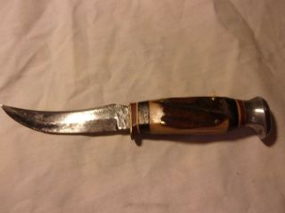 Jr.  Buffalo Skinner Knife Stag Handles York Cutlery Solingen Germany