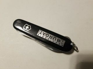 Victorinox Black 91mm 3 1/2 " Compact 2 Layered Pocket Knife