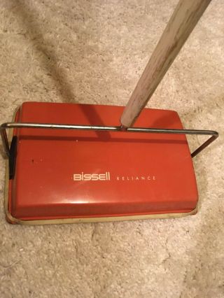 Vintage Bissell Reliance Carpet/floor Cleaner & Sweeper.  Circa 1960 