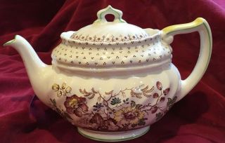 Vintage Royal Doulton Grantham D5477 Tea Pot V1 9 " Long 5.  5 " High Cond