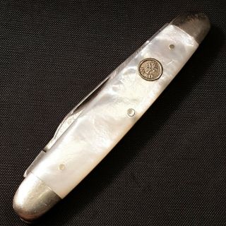 Boker Tree Brand Knife Made In Solingen Germany 227 Pearl Vintage Folding Pocket
