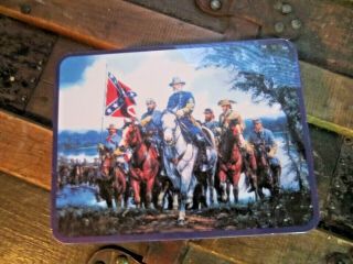 Set 3 Franklin Confederate Civil War Collector Folding Pocket Knives - Tin