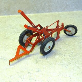 Vintage Tru Scale 2 Bottom Plow,  Toy Farm Vehicle